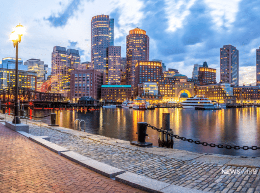 Picture of Boston. Image being used for a Newswire blog about top media outlets in Massachusetts.