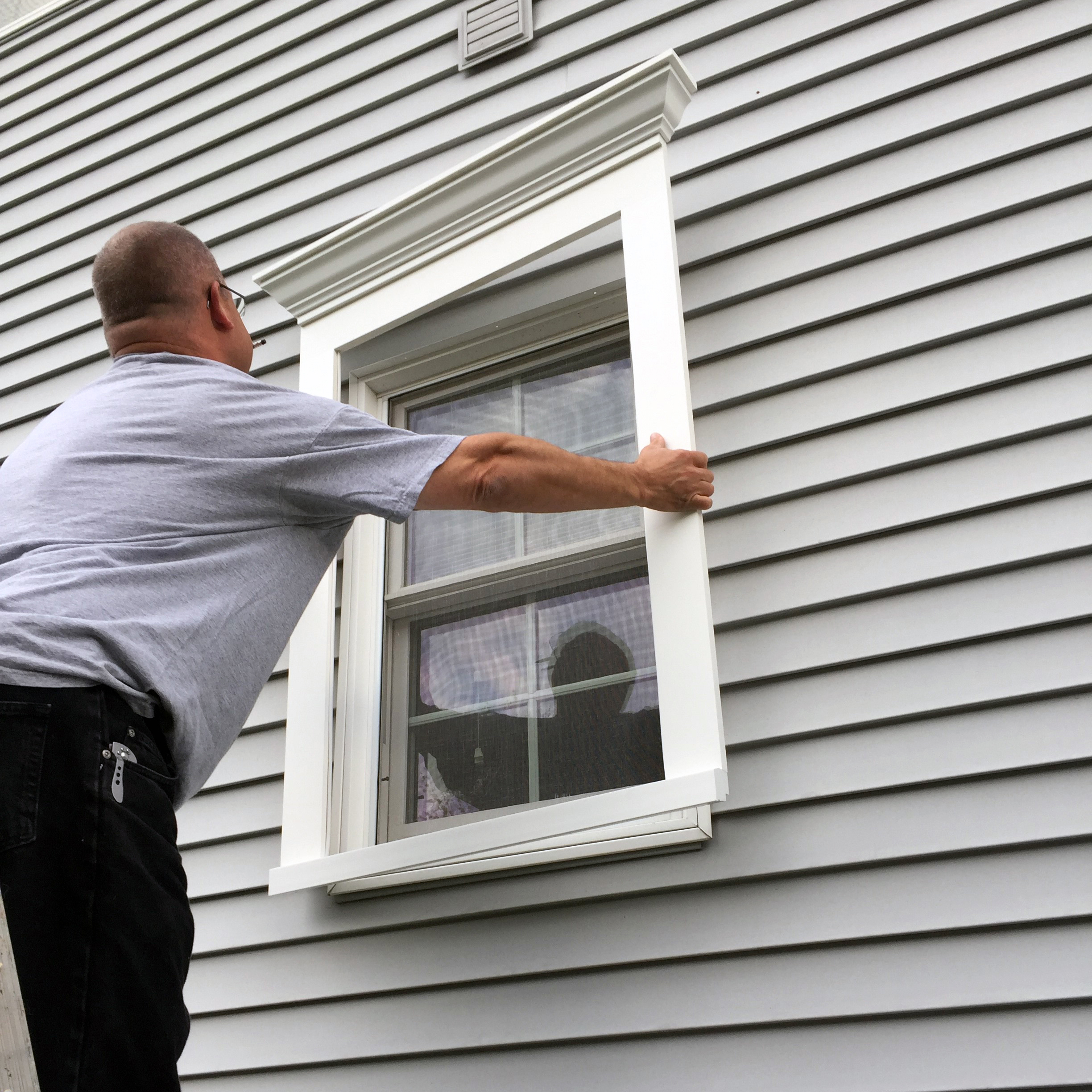 Modern Add Exterior Trim To Windows for Simple Design